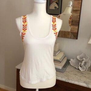 BCBG Textured Sleeveless Logo Tee Top BCBGirls
